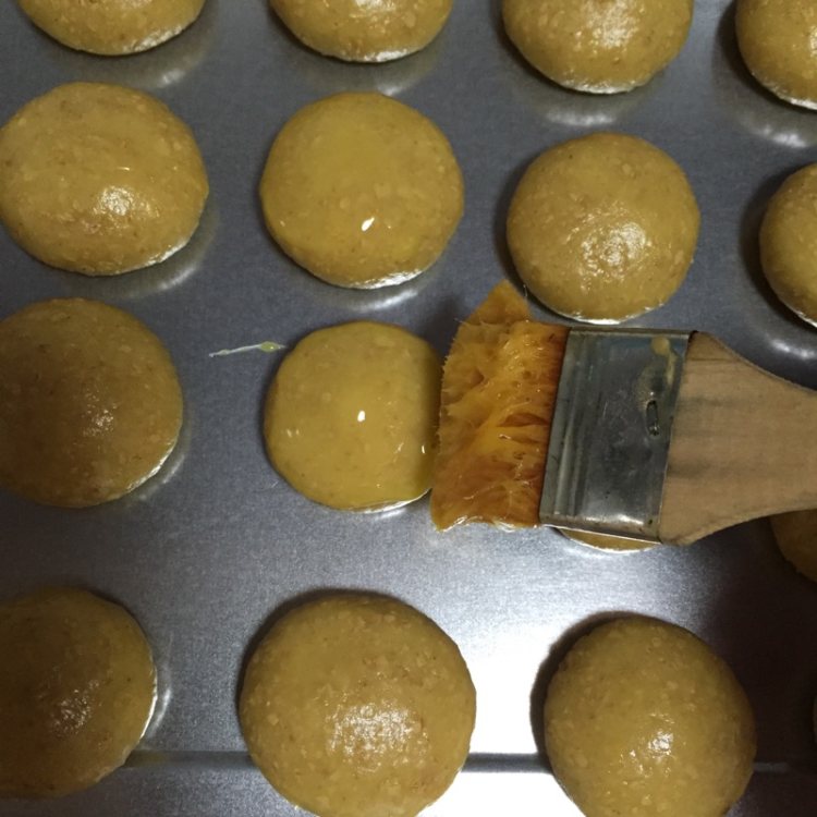 燕麦芝麻桃酥步骤7
