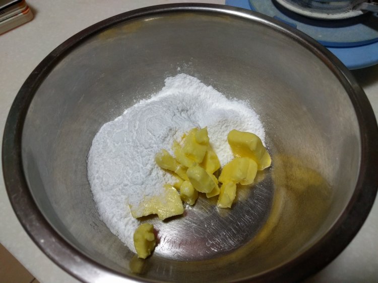 原味罗马盾牌饼干步骤1