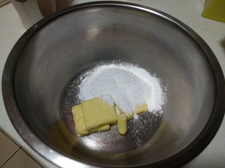 可可味罗马盾牌饼干步骤1