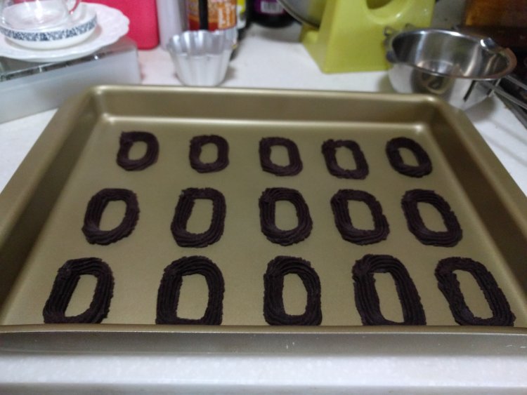 可可味罗马盾牌饼干步骤8