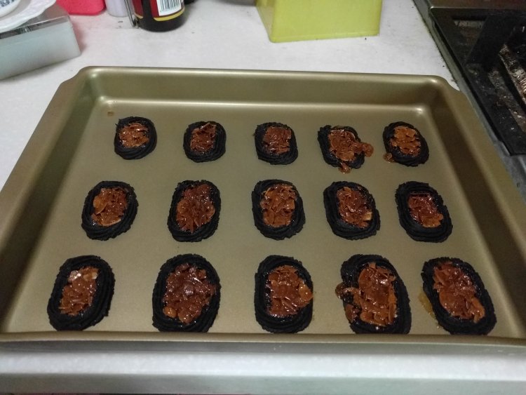 可可味罗马盾牌饼干步骤17