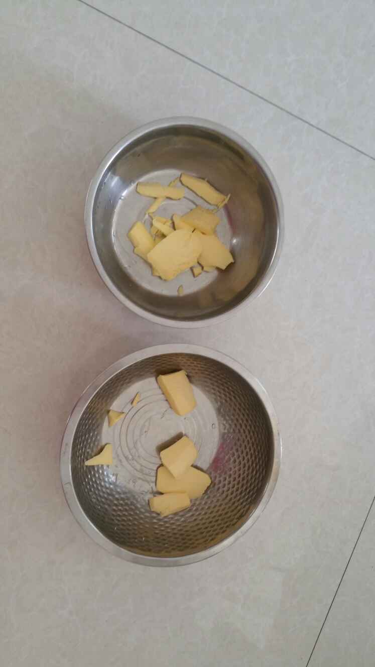 巧克力棋格饼干步骤1