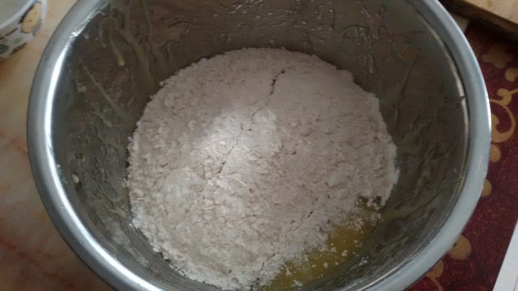 蔓越莓燕麦脆饼步骤3