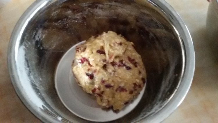 蔓越莓燕麦脆饼步骤6