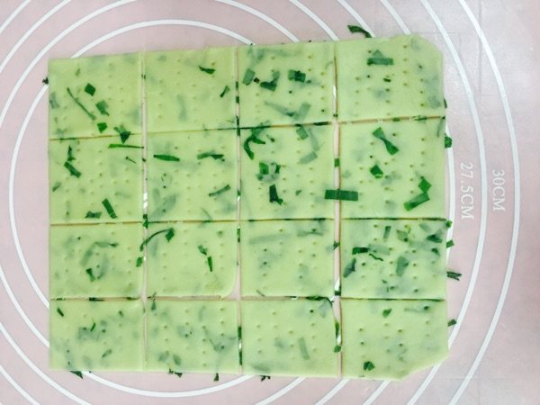 无糖葱香苏打饼干步骤4
