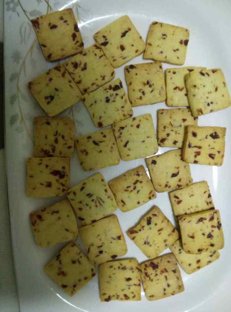 蔓越莓小饼干步骤12