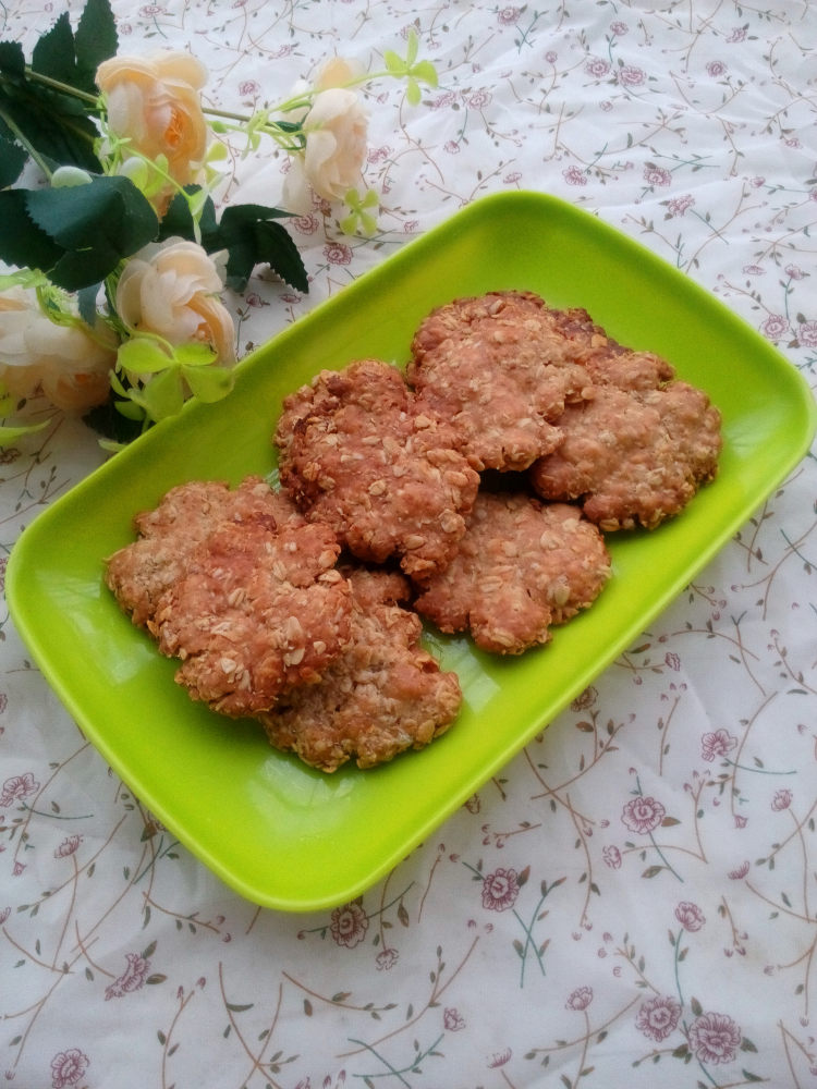 粗粮燕麦饼干步骤7