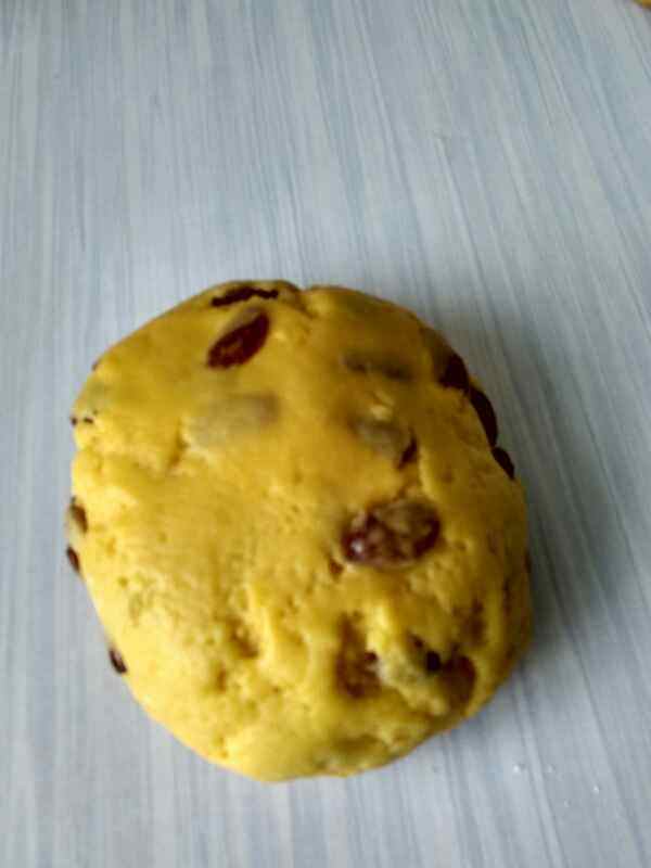 葡萄干饼干步骤5