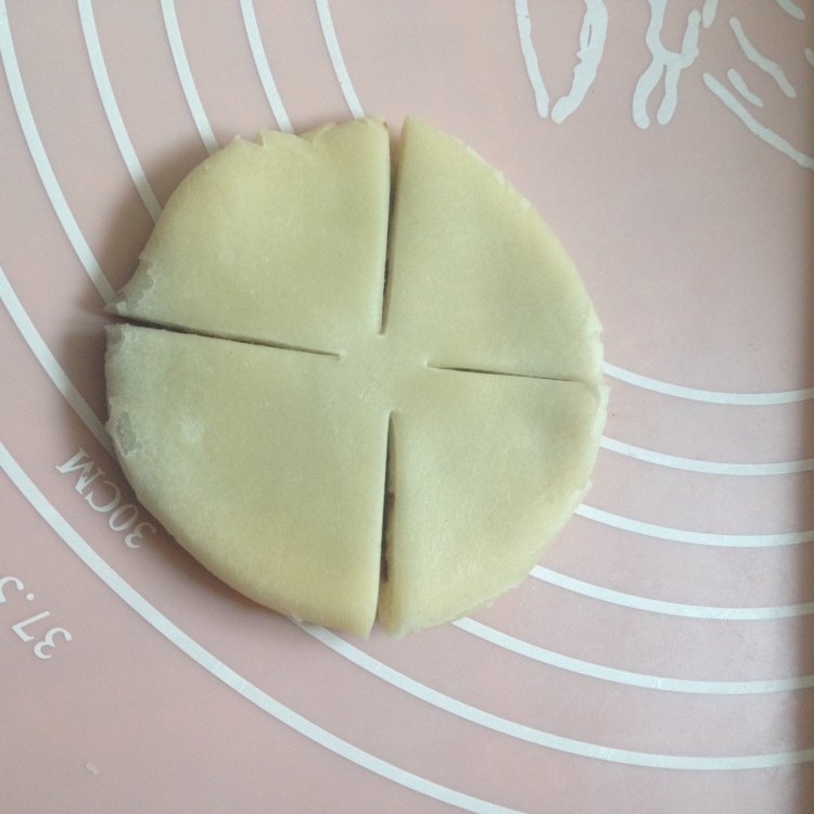 豆沙菊花酥步骤15