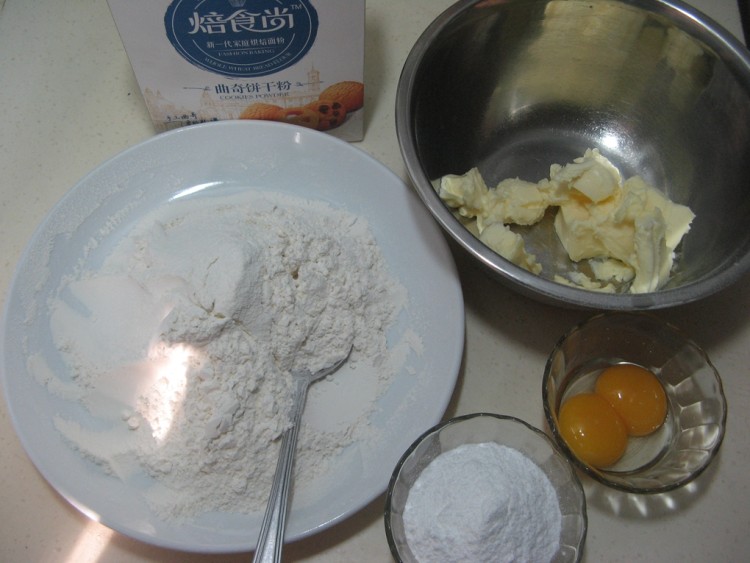 印章饼干步骤1