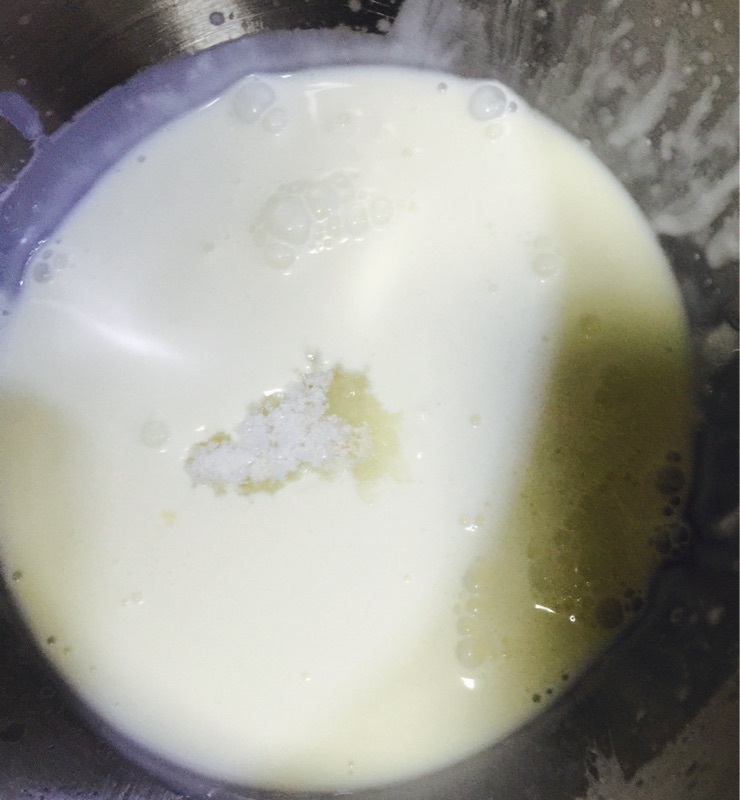抹茶燕麦饼干步骤1