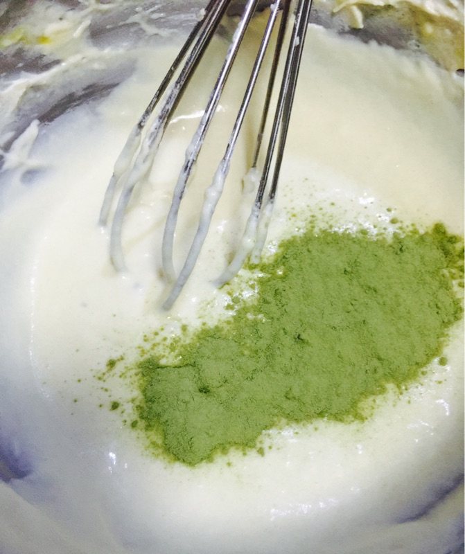 抹茶燕麦饼干步骤3