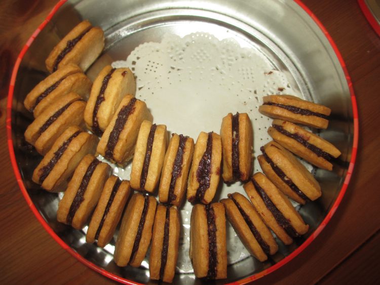 花生巧克力夹心饼干步骤18