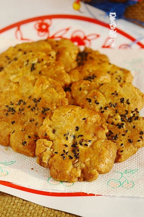 黑芝麻核桃酥步骤12