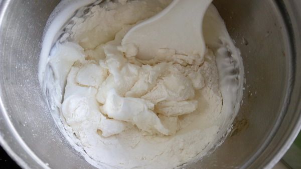 椰蓉薄饼步骤5