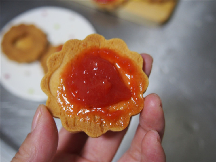 山楂酱夹心饼干步骤9