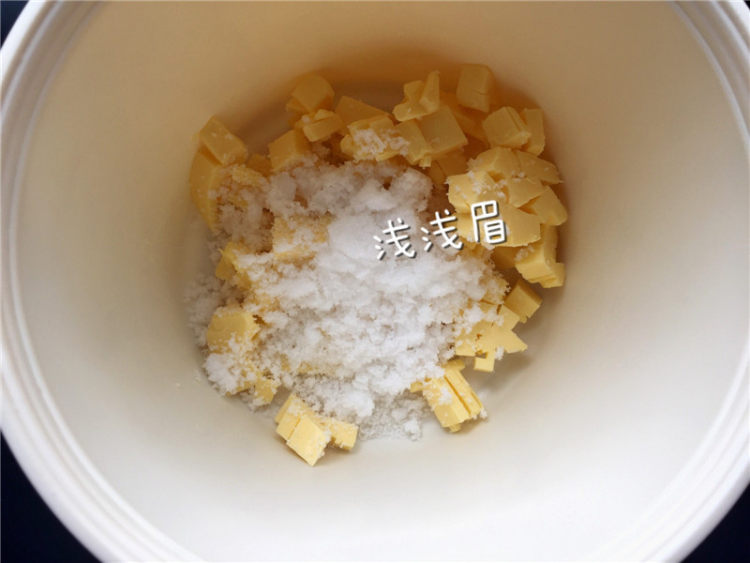 花纹曲奇饼干步骤1