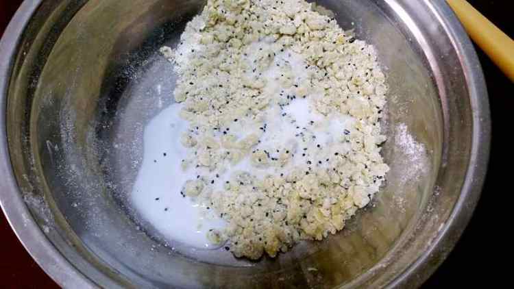 芝麻薄片饼干步骤4