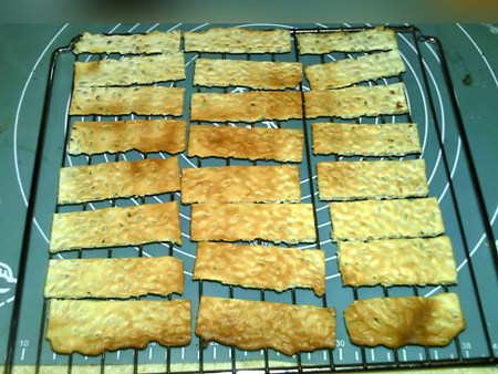 瓜子仁脆饼步骤15