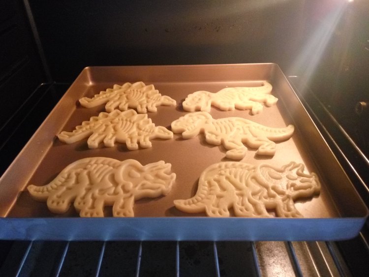 霸王龙恐龙化石饼干步骤6