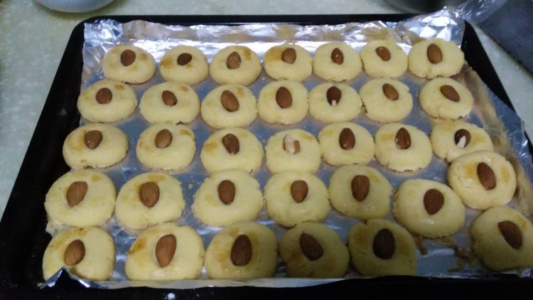 杏仁饼干步骤10