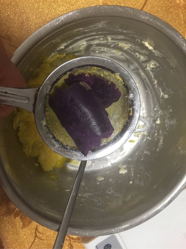 低糖紫薯饼干步骤3