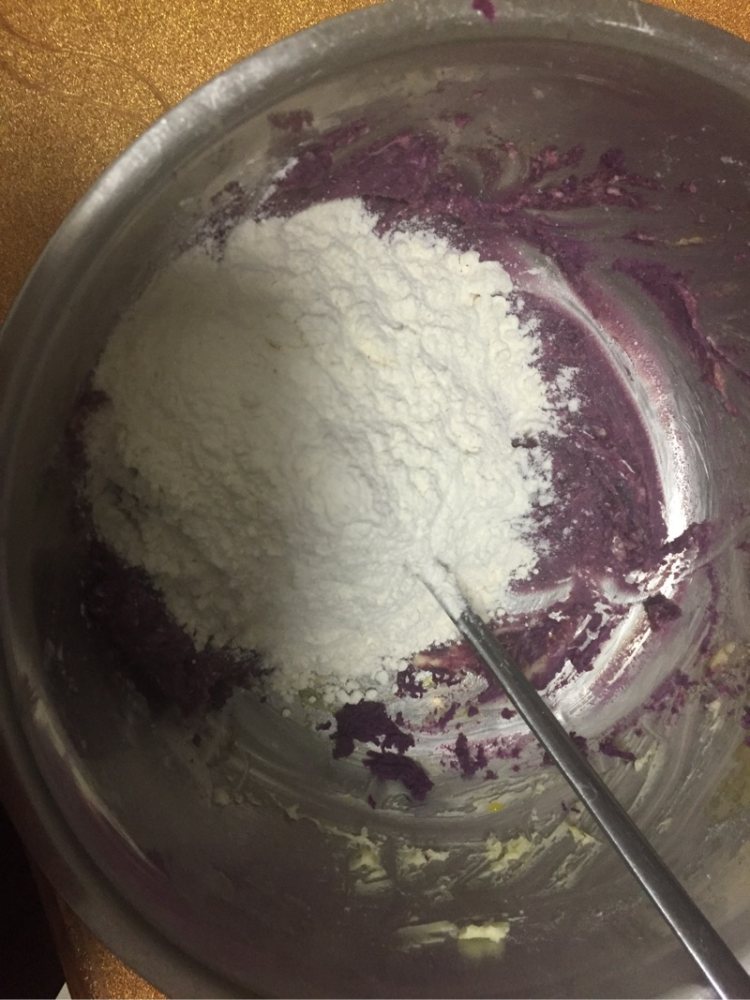 低糖紫薯饼干步骤5
