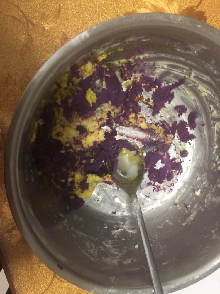 低糖紫薯饼干步骤4