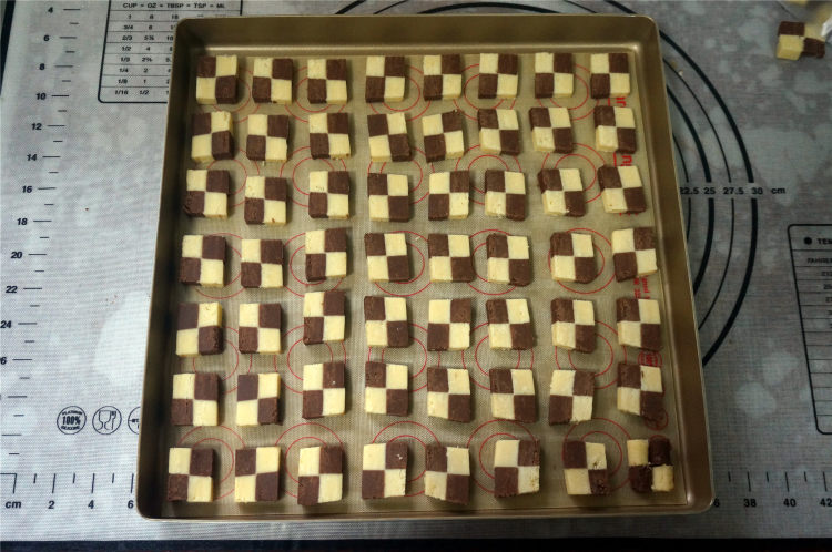 棋格饼干步骤10
