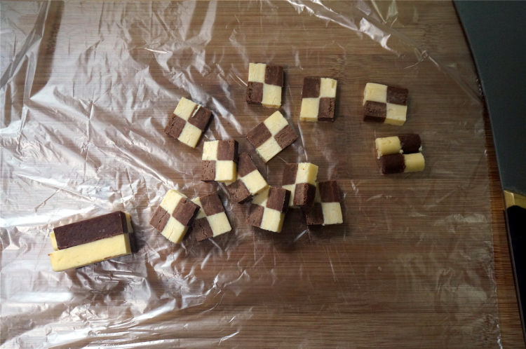 棋格饼干步骤9