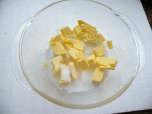 抹茶巧克力豆饼干步骤1