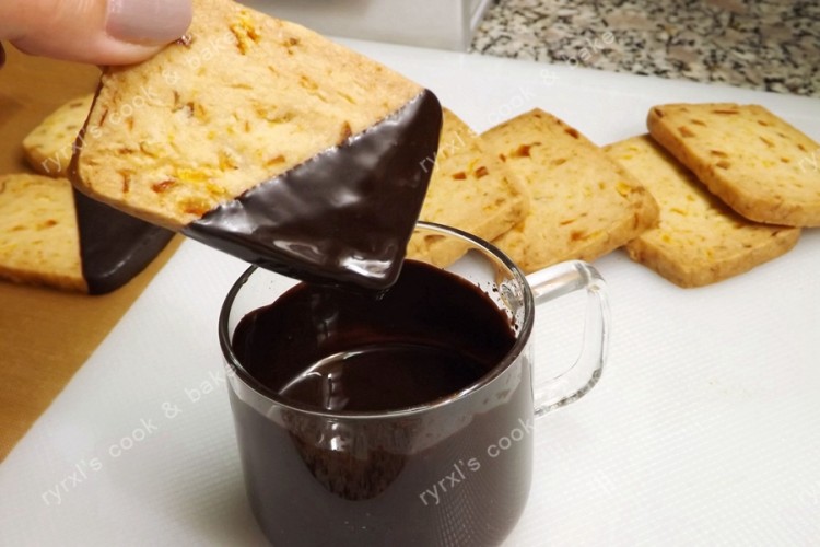 香橙巧克力饼干步骤15