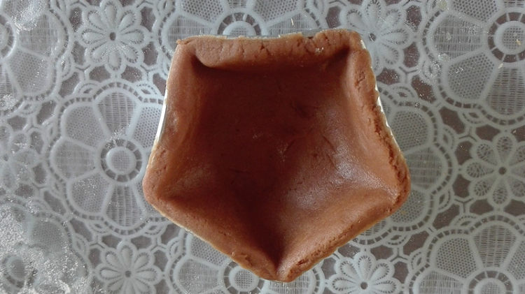 可可味蔓越莓馅饼步骤4