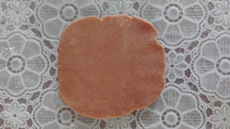 可可味蔓越莓馅饼步骤2