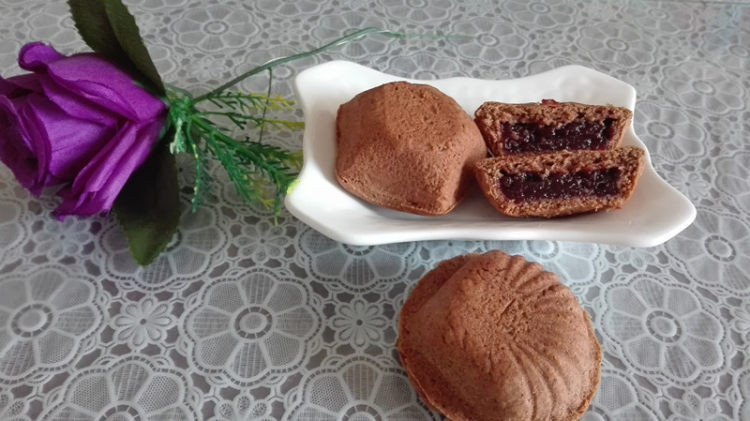 可可味蔓越莓馅饼步骤11