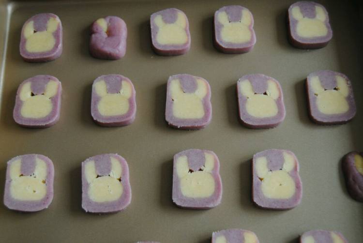 紫薯兔子曲奇步骤13