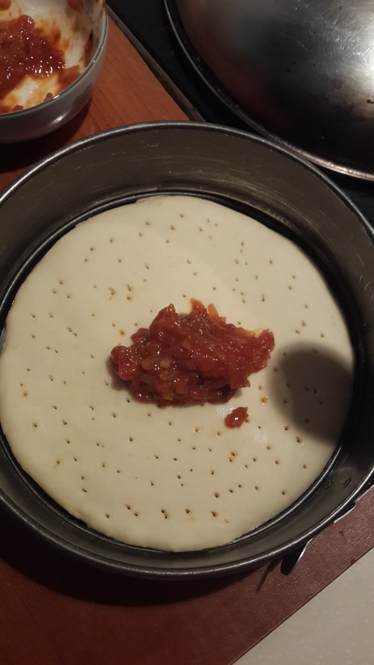 牛肉葱香比萨步骤5