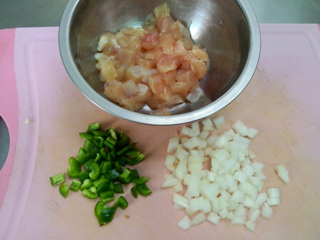 黑胡椒鸡肉披萨步骤8