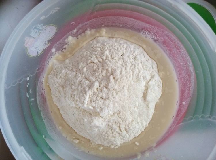 薄饼披萨步骤1