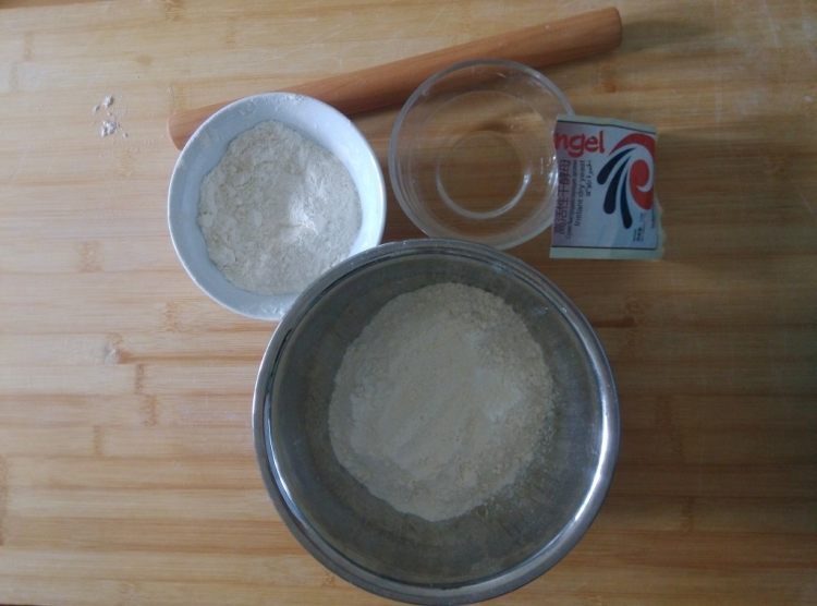 黑椒鸡腿蘑菇披萨步骤4