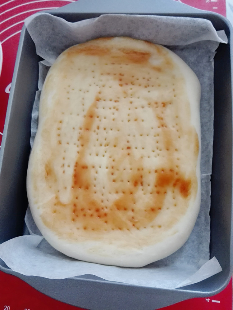鲜蔬肉酱披萨步骤8