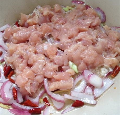 腰果鸡丁厚饼披萨步骤14