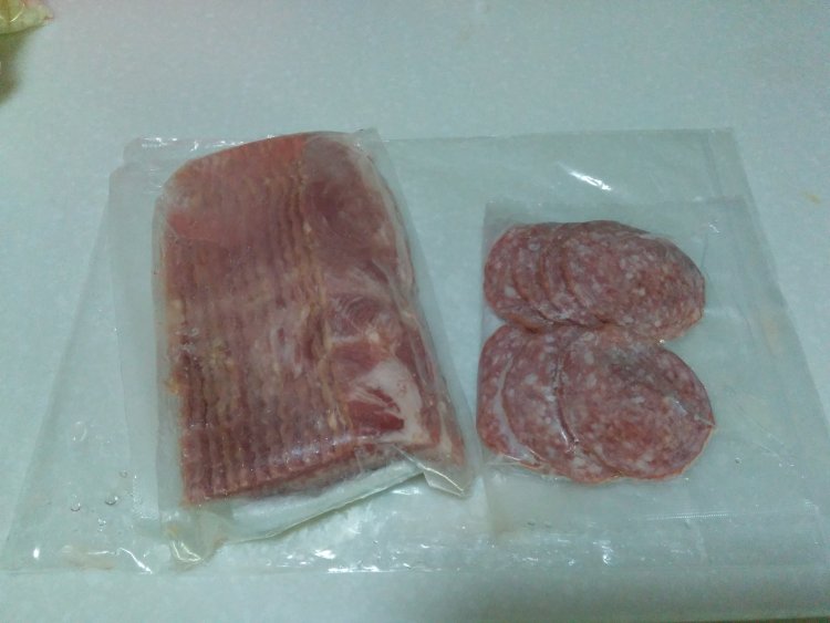 纯肉披萨步骤1