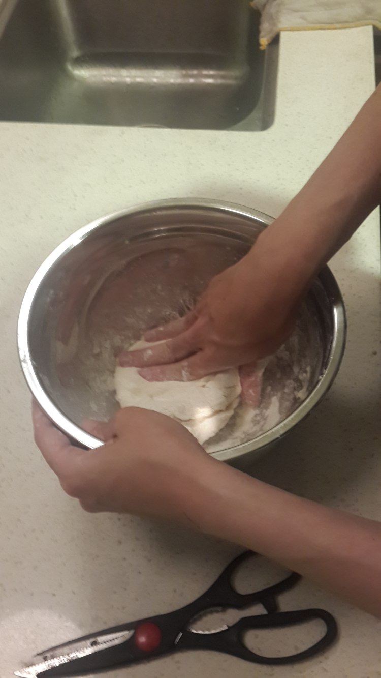 奥尔良鸡肉土豆披萨步骤4