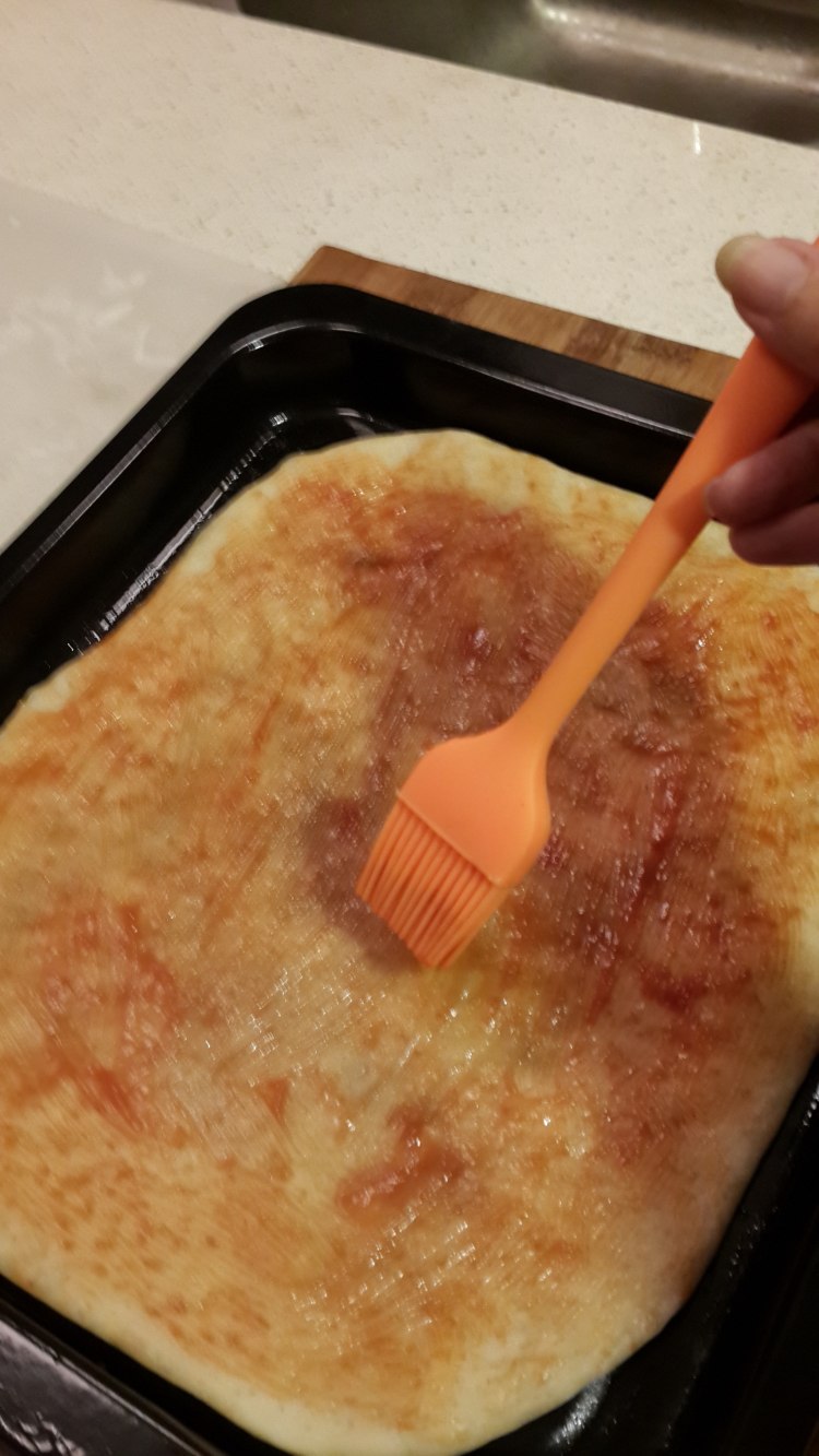奥尔良鸡肉土豆披萨步骤10