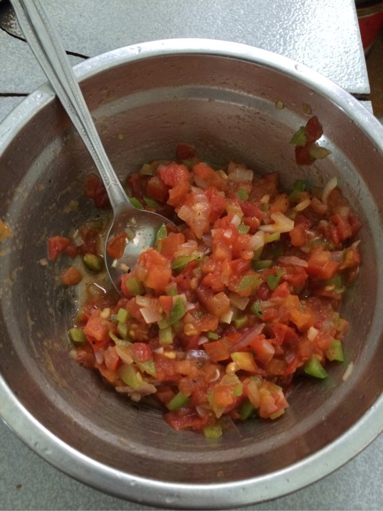 鸡腿火腿披萨步骤7