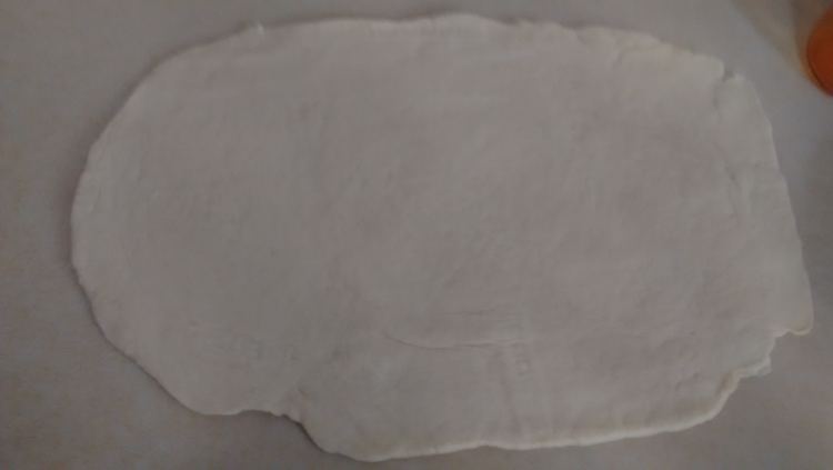 番茄火腿披萨步骤5