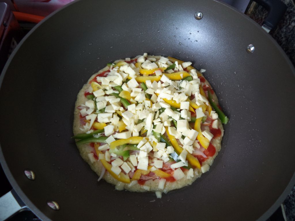米饭培根披萨步骤10