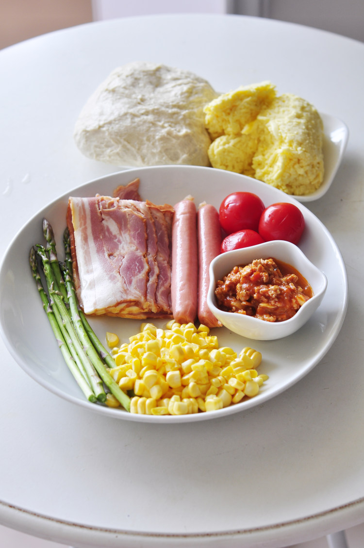 夏日缤纷披萨步骤1