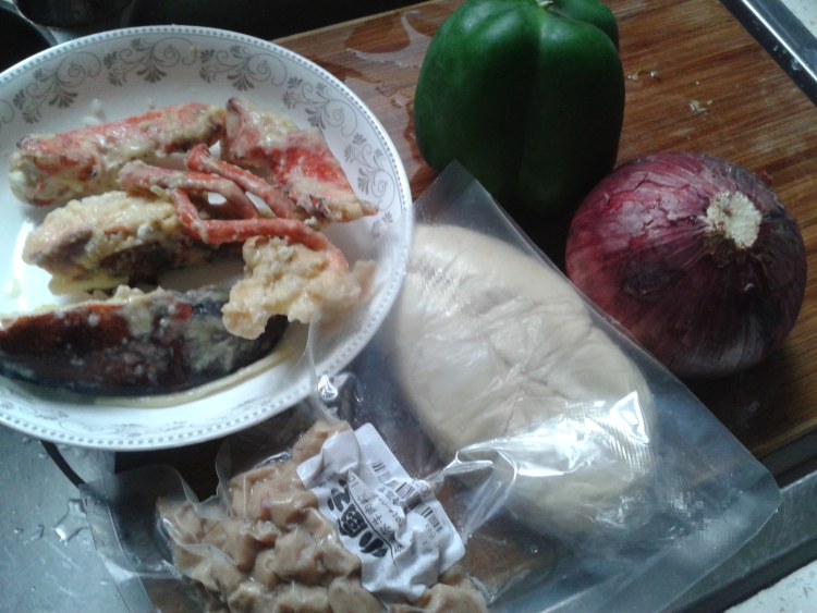 杂蔬牛肉披萨步骤1